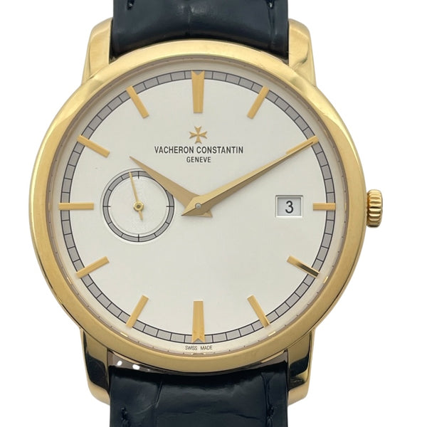 ヴァシュロン・コンスタンタン VACHERON CONSTANTIN パトリモニートラディショナル 87172/000J-9512 シルバー K18YG メンズ 腕時計