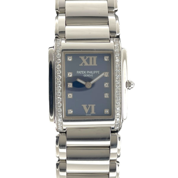 パテック・フィリップ PATEK PHILIPPE Twenty-4 4910/10A-012 ネイビー SS レディース 腕時計