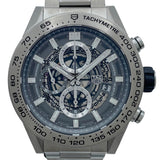 タグ・ホイヤー TAG HEUER カレラ キャリバーホイヤー01 クロノグラフ グレーファントム CAR2A8A.BF0707 グレー チタン メンズ 腕時計