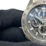 タグ・ホイヤー TAG HEUER カレラ キャリバーホイヤー01 クロノグラフ グレーファントム CAR2A8A.BF0707 グレー チタン メンズ 腕時計