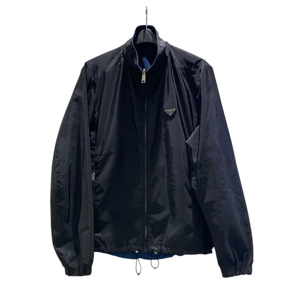 プラダ PRADA トライアングルロゴリバーシブルジャケット 2024年 SGH057 ナイロン メンズ ナイロンジャケット