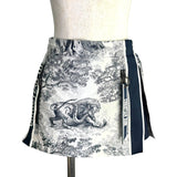 クリスチャン・ディオール Christian Dior Dioriviera　トワルドゥジュイスコート 227P53A2826 ホワイト ポリエステル レディース ショートパンツ