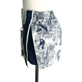 クリスチャン・ディオール Christian Dior Dioriviera　トワルドゥジュイスコート 227P53A2826 ホワイト ポリエステル レディース ショートパンツ