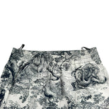 クリスチャン・ディオール Christian Dior Dioriviera　トワルドゥジュイスコート 227P53A2826 ホワイト ポリエステル レディース ショートパンツ