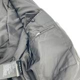 プラダ PRADA ナッパレザーボンバージャケット UPW895 グリーン ラムレザー メンズ ブルゾン