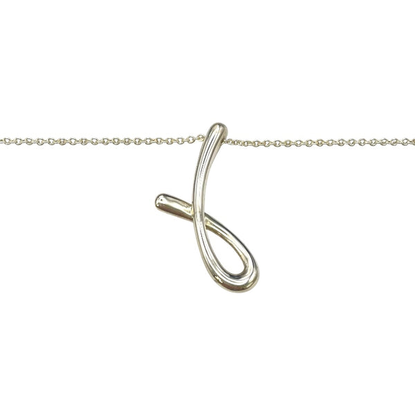 ティファニー TIFFANY＆CO レターイニシャル ネックレス『J』 シルバー SV925 ジュエリー