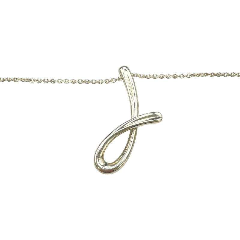 ティファニー TIFFANY＆CO レターイニシャル ネックレス『J』 シルバー SV925 ジュエリー