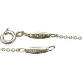 ティファニー TIFFANY＆CO レターイニシャル ネックレス『J』 シルバー SV925 ジュエリー