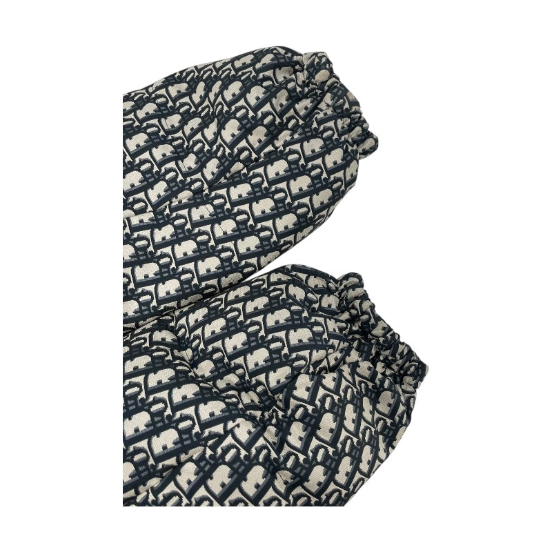 クリスチャン・ディオール Christian Dior オブリーク総柄リバーシブルパファージャケット 147C21A2968 ネイビー ポリエステル レディース その他アウター