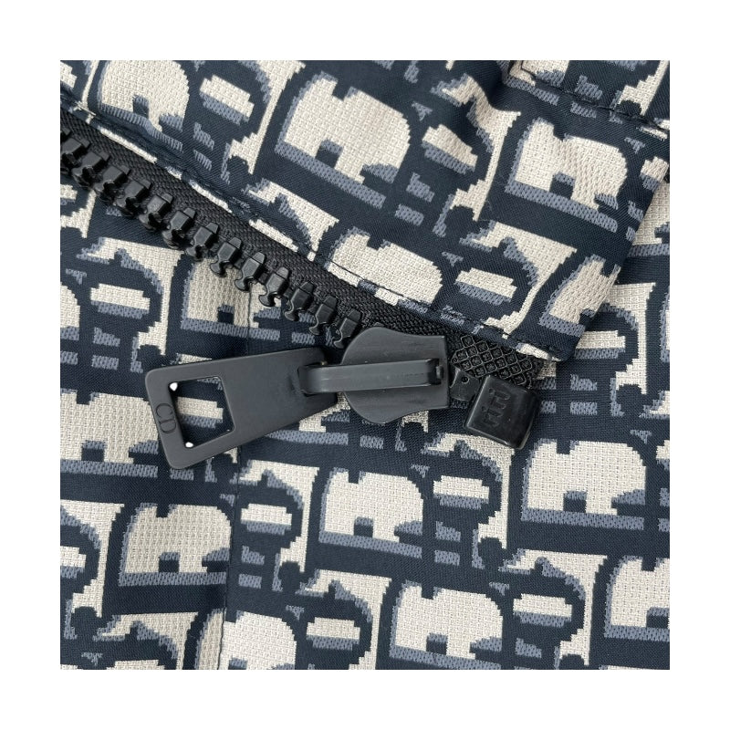 クリスチャン・ディオール Christian Dior オブリーク総柄リバーシブルパファージャケット 147C21A2968 ネイビー ポリエステル レディース その他アウター