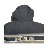 クリスチャン・ディオール Christian Dior オブリーク総柄リバーシブルパファージャケット 147C21A2968 ネイビー ポリエステル レディース その他アウター