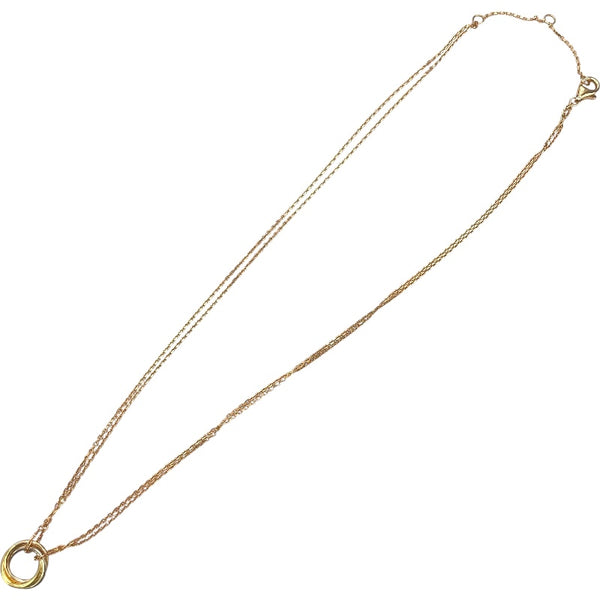 カルティエ Cartier トリニティ ネックレス イエローゴールド×ホワイトゴールド×ピンクゴールド 750（YG/WG/PG） ジュエリー