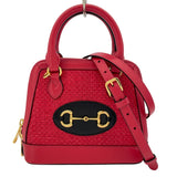 グッチ GUCCI ホースビット1955 2WAYバッグ 640716 レッド レザー レディース ショルダーバッグ
