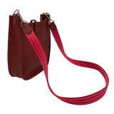 エルメス HERMES エヴリンTPM W刻 ルージュアッシュ シルバー金具 トリヨンクレマンス レディース ショルダーバッグ
