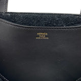 エルメス HERMES インザループ23 B刻印 (2023年製) ブラック ゴールド金具 トリヨンクレマンス レディース ハンドバッグ