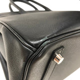 エルメス HERMES バーキン30 C刻 ブラック シルバー金具 エプソン レディース ハンドバッグ