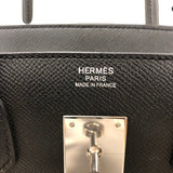 エルメス HERMES バーキン30 C刻 ブラック シルバー金具 エプソン レディース ハンドバッグ