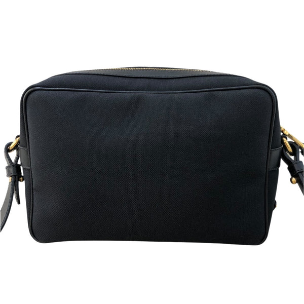 プラダ PRADA ジャガードロゴショルダーバッグ 1BH089 ブラック 　ゴールド金具 ナイロンジャガード レディース ショルダーバッグ