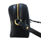 プラダ PRADA ジャガードロゴショルダーバッグ 1BH089 ブラック 　ゴールド金具 ナイロンジャガード レディース ショルダーバッグ