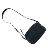 プラダ PRADA ジャガードロゴショルダーバッグ 1BH089 ブラック 　ゴールド金具 ナイロンジャガード レディース ショルダーバッグ