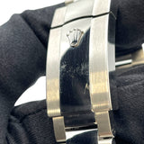 ロレックス ROLEX デイトジャスト36 パームモチーフ 126200 オリーブグリーン SS メンズ 腕時計