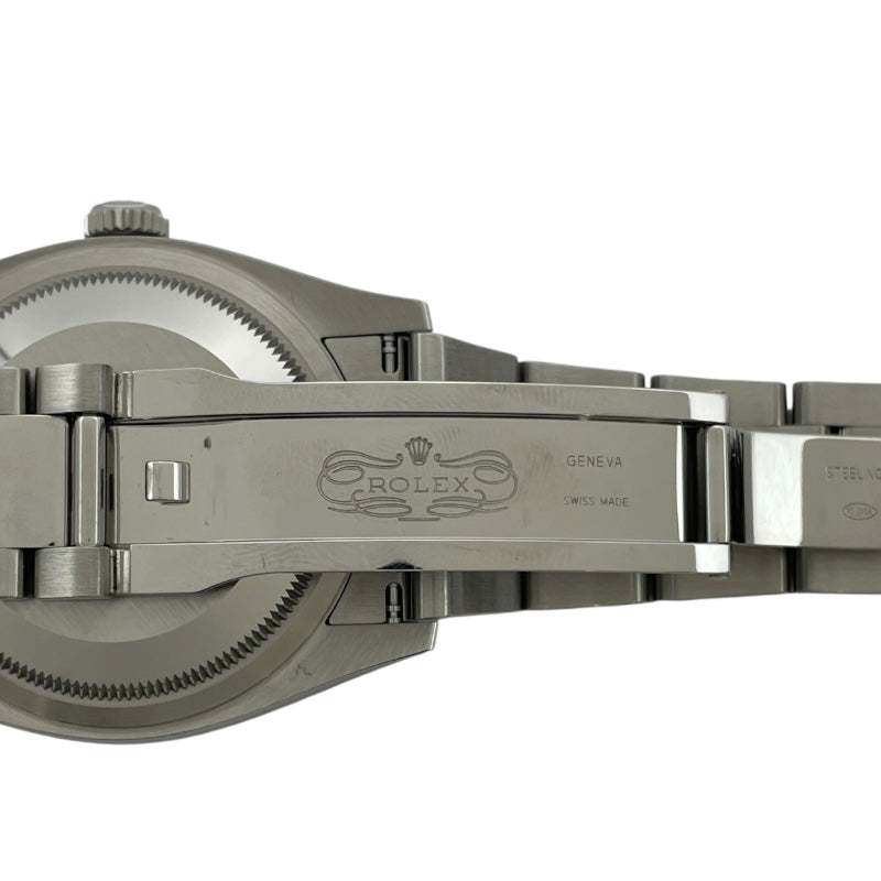 ロレックス ROLEX デイトジャスト フルーテッドモチーフ 116200 ブルー SS 自動巻き メンズ 腕時計