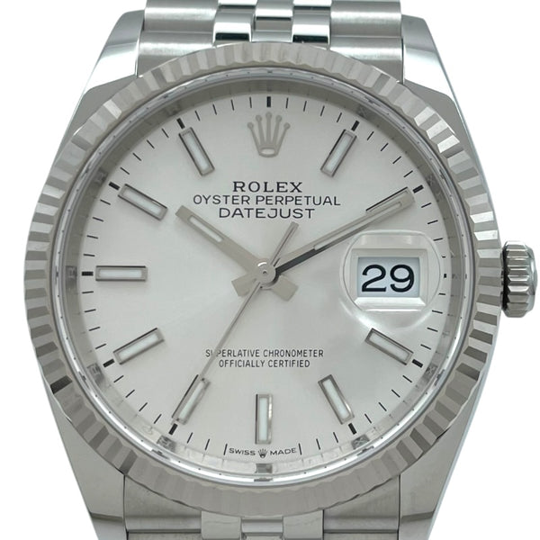 ロレックス ROLEX デイトジャスト36 126234 シルバー SS 自動巻き メンズ 腕時計