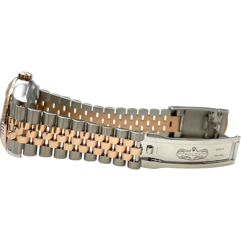 ロレックス ROLEX デイトジャスト36 126231 グレー K18PG×SS メンズ 腕時計