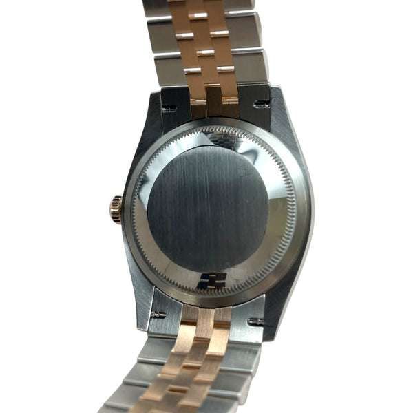ロレックス ROLEX デイトジャスト36 126231 グレー K18PG×SS メンズ 腕時計