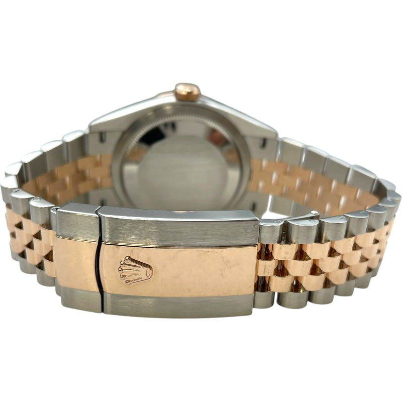 ロレックス ROLEX デイトジャスト36 126231 グレー K18PG×SS メンズ 腕時計