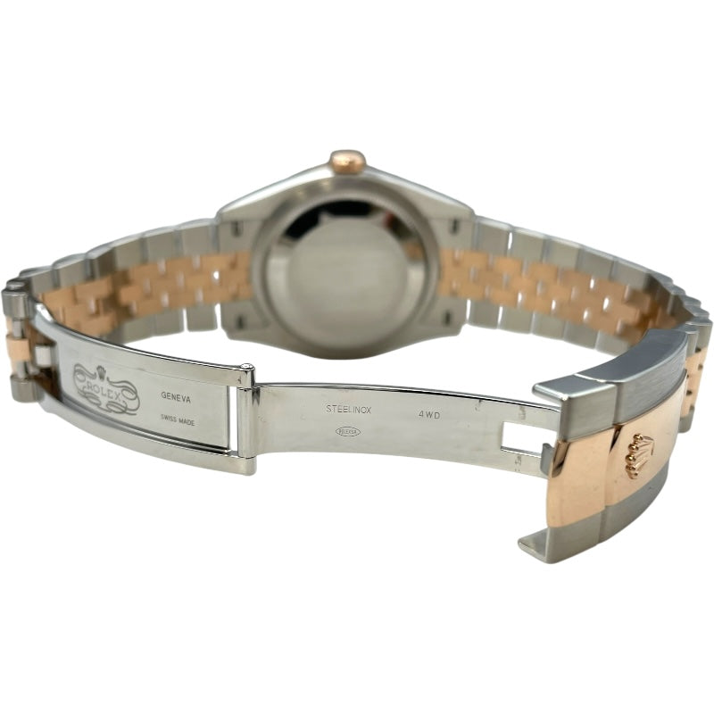 ロレックス ROLEX デイトジャスト36 126231 グレー K18PG×SS メンズ 腕時計