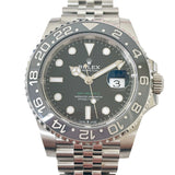 ロレックス ROLEX GMTマスター２ 126710GRNR ブラック SS メンズ 腕時計