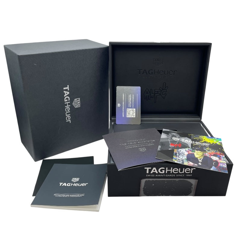 タグ・ホイヤー TAG HEUER カレラ キャリバーホイヤー01 クロノグラフ CAR201AA.BA0714 ホワイト SS メンズ 腕時計