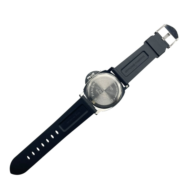 パネライ PANERAI ルミノール GMT フリンケ 世界1000本限定 PAM00029 ブラック SS メンズ 腕時計
