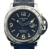 パネライ PANERAI ルミノール GMT フリンケ 世界1000本限定 PAM00029 ブラック SS メンズ 腕時計