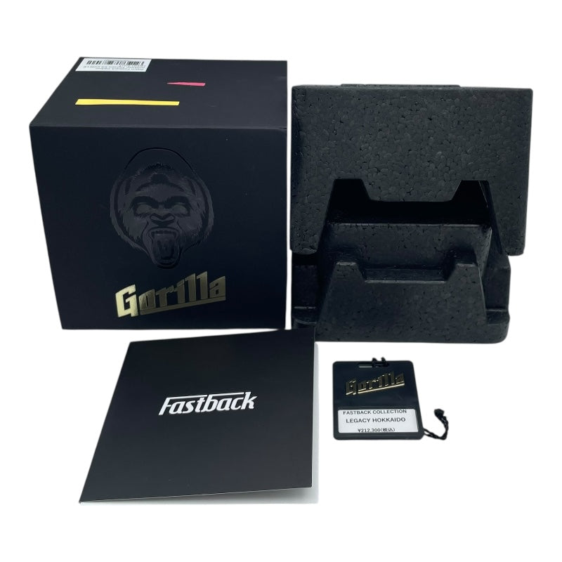 GORILLA レガシー HOKKAIDO 日本ハムファイターズモデル HKF01.0 ブルー カーボン/アルミ/チタン/セラミック メンズ 腕時計