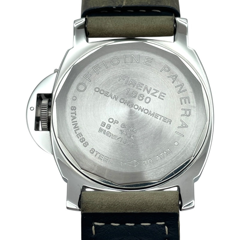 パネライ PANERAI ルミノール GMT PAM00023 ブラック SS メンズ 腕時計