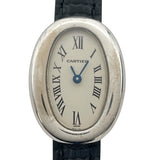 カルティエ Cartier ミニベニュワール W15189L2 ホワイト K18WG レディース 腕時計