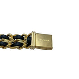 シャネル CHANEL プルミエールL H0001 ブラック GP レディース 腕時計