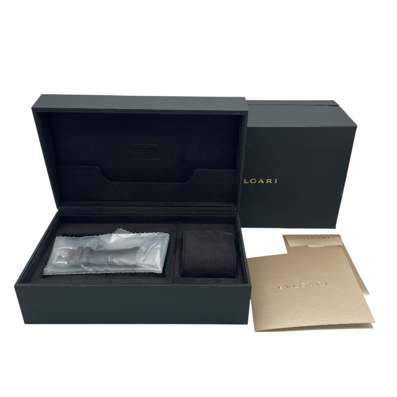 ブルガリ BVLGARI オクト ローマ 41mm OCP41SG(103928） ホワイト PG/SS メンズ 腕時計