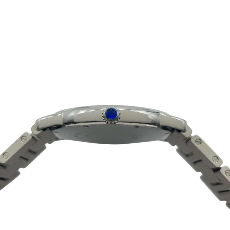 カルティエ Cartier ロンドソロ ドゥ カルティエ LM W6701005 シルバー SS メンズ 腕時計