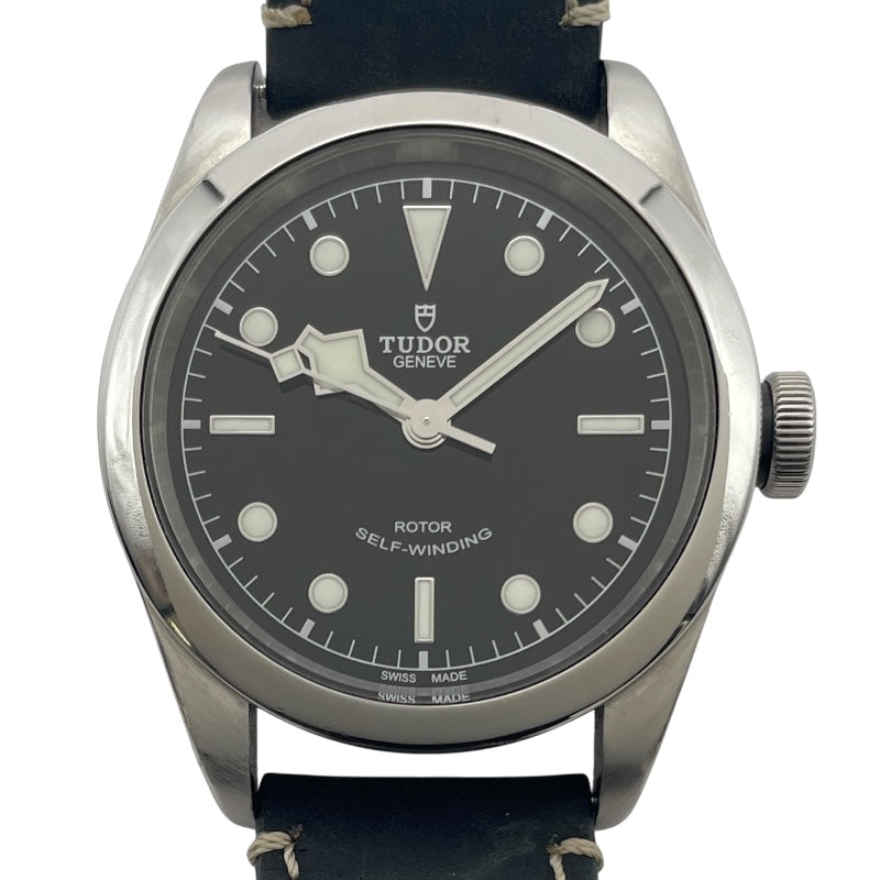 チューダー/チュードル TUDOR ヘリテージ ブラックベイ 41 79540 I番 ブラック SS 自動巻き メンズ 腕時計