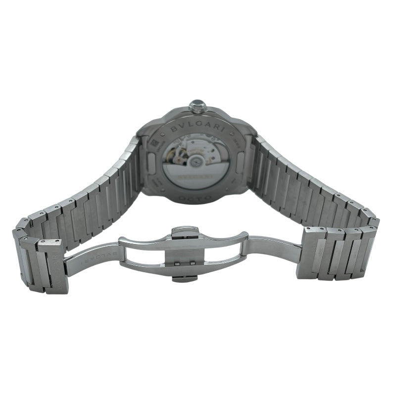 ブルガリ BVLGARI オクト ローマ OC41S（103740) グレー SS メンズ 腕時計