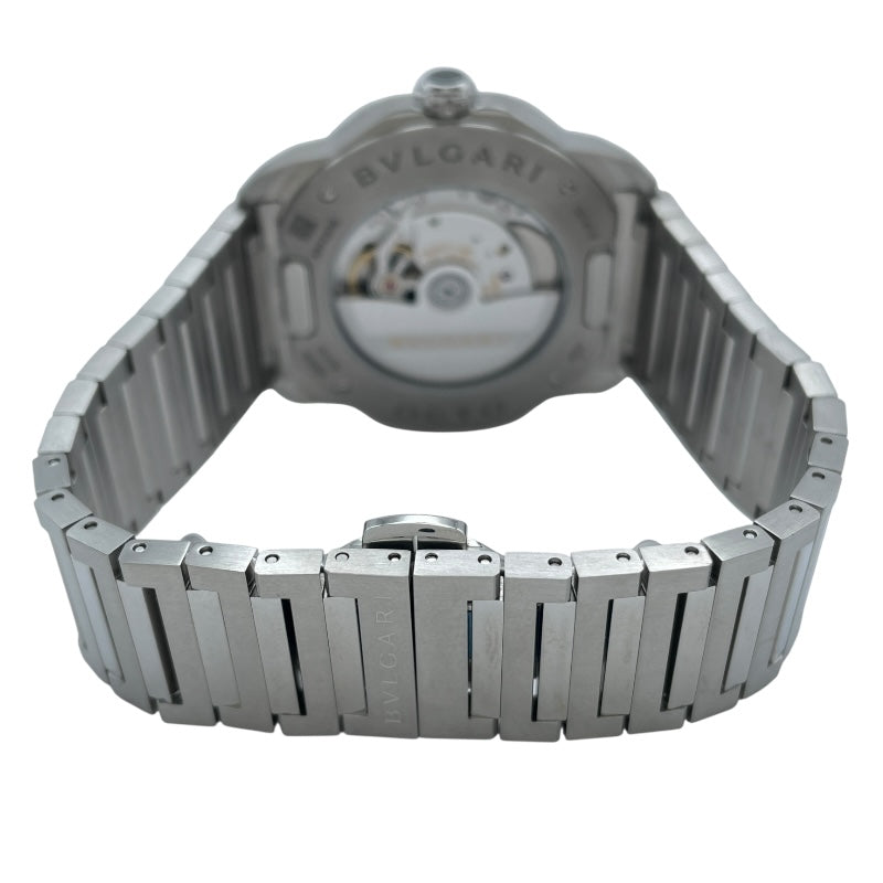 ブルガリ BVLGARI オクト ローマ OC41S（103740) グレー SS メンズ 腕時計