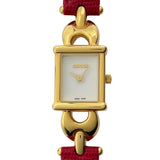 グッチ GUCCI チェンジベルト 1800L ホワイト GP レディース 腕時計