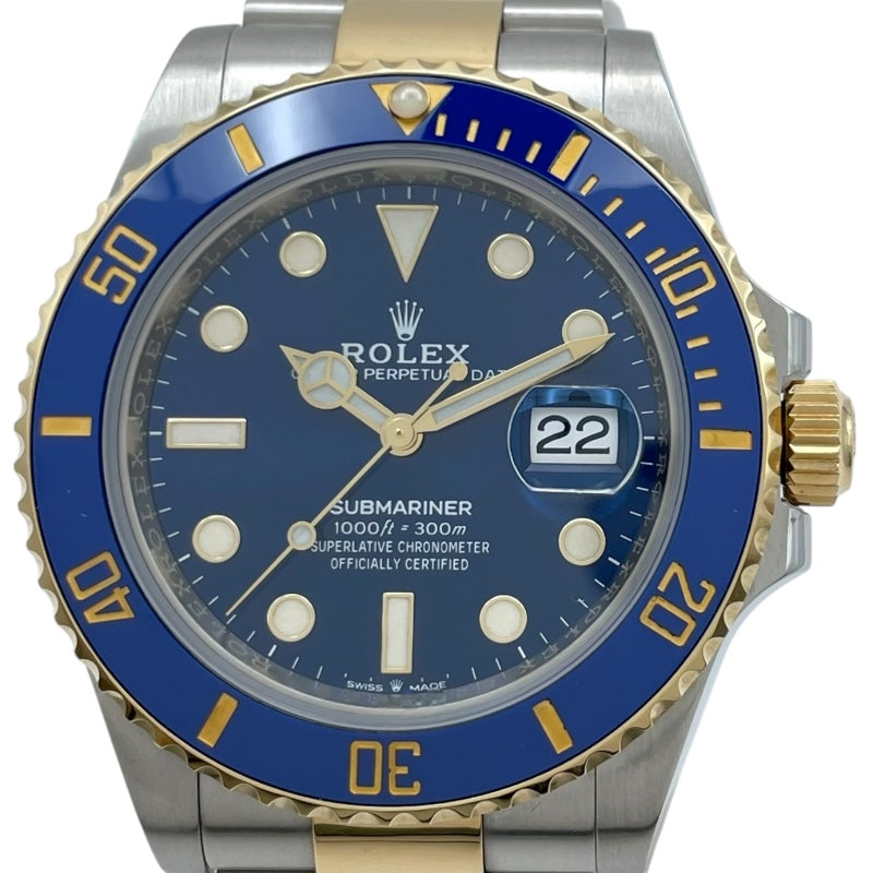ロレックス ROLEX サブマリーナ 126613LB ブルー K18/SS 自動巻き メンズ 腕時計