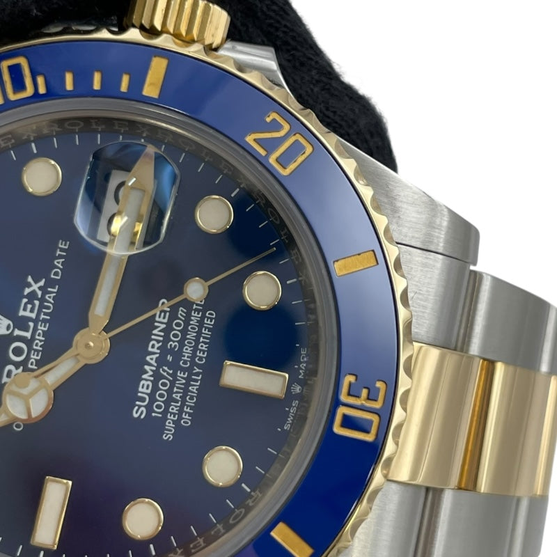 ロレックス ROLEX サブマリーナ 126613LB ブルー K18/SS 自動巻き メンズ 腕時計