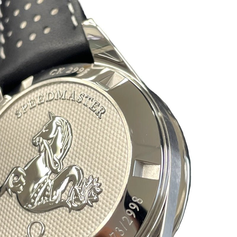 オメガ OMEGA スピードマスター ムーンウォッチ クロノグラフ CK2998 311.32.40.30.02.001 ホワイト SS メンズ 腕時計