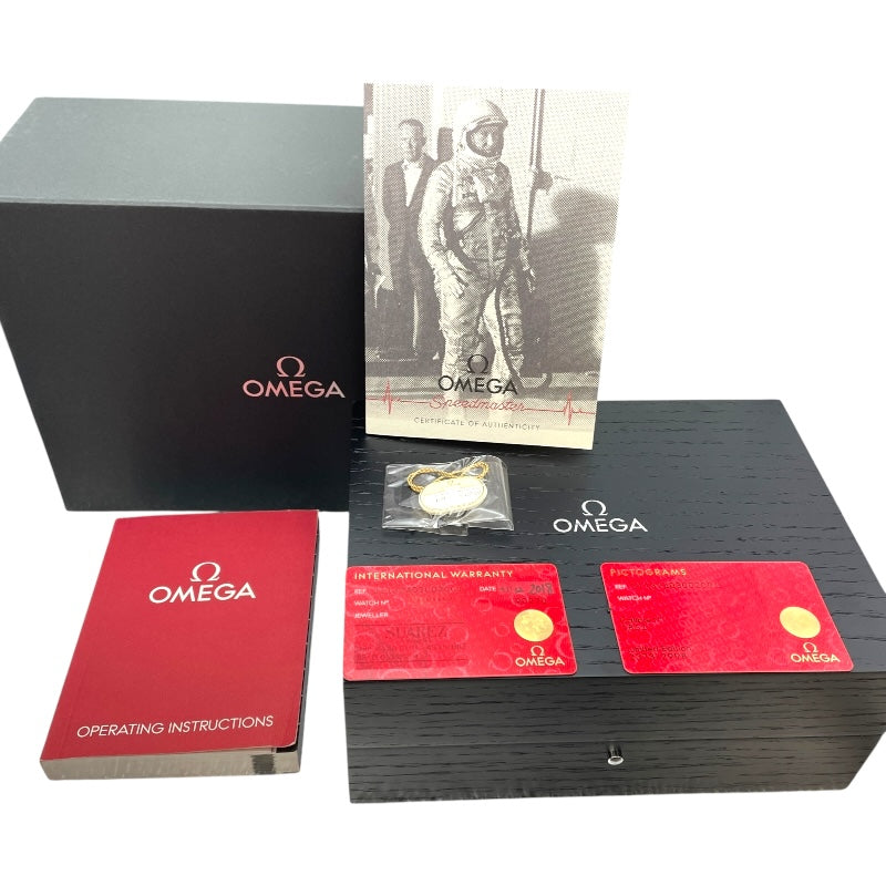 オメガ OMEGA スピードマスター ムーンウォッチ クロノグラフ CK2998 311.32.40.30.02.001 ホワイト SS メンズ 腕時計