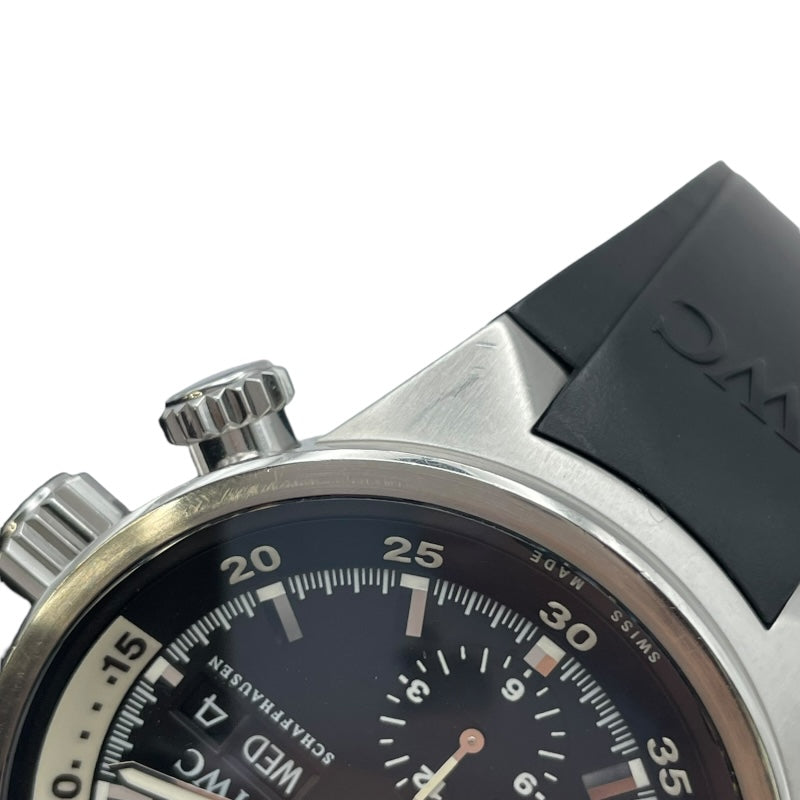 インターナショナルウォッチカンパニー IWC アクアタイマー クロノグラフ IW371933 ブラック SS メンズ 腕時計